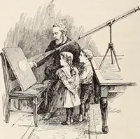 An illustration from Star-land; being talks with young people about the wonders of the heavens (1899)