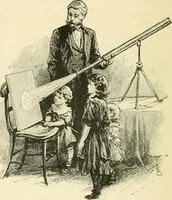 An illustration from Star-land : being talks with young people about the wonders of the heavens (1891)