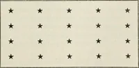 An illustration from The stars and stripes and other American flags, including their origin and history, army and navy regulations concerning the national standard and ensign, flag making, salutes, improvised, unique, and combination flags, flag legislation, and many associations of American flags, including their origin of the name "Old glory," with songs and their origin (1914)
