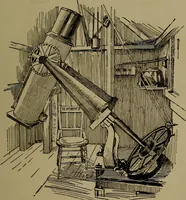 An illustration from Stars and telescopes; a hand-book of popular astronomy, founded on the 9th ed. of Lynn's Celestial motions (1899)
