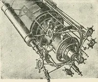 An illustration from Stars and telescopes; a hand-book of popular astronomy founded on the 9th ed. of Lynn's Celestial motions (1901)