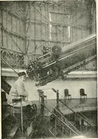 An illustration from Stars and telescopes; a hand-book of popular astronomy founded on the 9th ed. of Lynn's Celestial motions (1901)