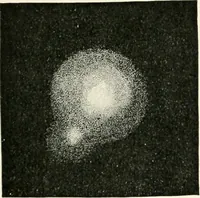 An illustration from Stars and telescopes; a hand-book of popular astronomy founded on the 9th ed. of Lynn's Celestial motions (1901)