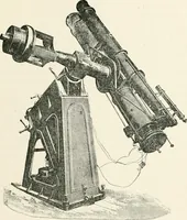 An illustration from Stars and telescopes; a hand-book of popular astronomy founded on the 9th ed. of Lynn's Celestial motions (1901)