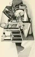 An illustration from Stars and telescopes; a hand-book of popular astronomy founded on the 9th ed. of Lynn's Celestial motions (1901)