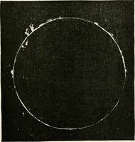 An illustration from Stars and telescopes; a hand-book of popular astronomy founded on the 9th ed. of Lynn's Celestial motions (1901)