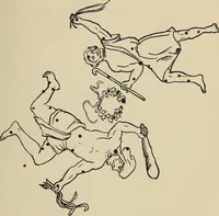An illustration from The stars and their stories; a book for young people (1913)