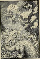 An illustration from The stars and their stories; a book for young people (1913)