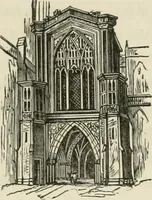 An illustration from A statement of the condition and circumstances of the Cathedral Church of Hereford (1842)