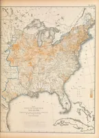 An illustration from Statistical atlas of the United States based on the results of the ninth census 1870 with contributions from many eminent men of science and several departments of the government (1874)