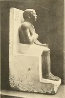 An illustration from Statuen und Statuetten von Königen und Privatleuten im Museum von Kairo, Nr. 1-1294 (1911)