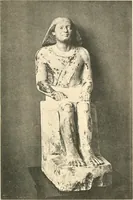 An illustration from Statuen und Statuetten von Königen und Privatleuten im Museum von Kairo, Nr. 1-1294 (1911)