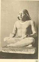 An illustration from Statuen und Statuetten von Königen und Privatleuten im Museum von Kairo, Nr. 1-1294 (1911)