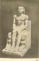 An illustration from Statuen und Statuetten von Königen und Privatleuten im Museum von Kairo, Nr. 1-1294 (1911)