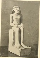 An illustration from Statuen und Statuetten von Königen und Privatleuten im Museum von Kairo, Nr. 1-1294 (1911)