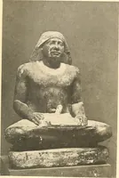 An illustration from Statuen und Statuetten von Königen und Privatleuten im Museum von Kairo, Nr. 1-1294 (1911)