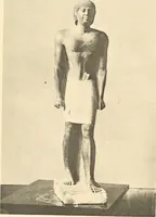 An illustration from Statuen und Statuetten von Königen und Privatleuten im Museum von Kairo, Nr. 1-1294 (1911)