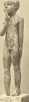 An illustration from Statuen und Statuetten von Königen und Privatleuten im Museum von Kairo, Nr. 1-1294 (1911)