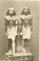 An illustration from Statuen und Statuetten von Königen und Privatleuten im Museum von Kairo, Nr. 1-1294 (1911)