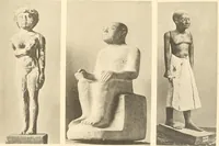 An illustration from Statuen und Statuetten von Königen und Privatleuten im Museum von Kairo, Nr. 1-1294 (1911)