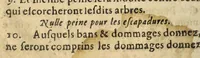 An illustration from Statuts, reglements, et police pour la garde du terroir de la cité d'Aix, & pays de Prouence, & augment des peines municipales. (1634)