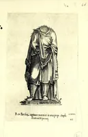 An illustration from Statve antiche che sono poste in diversi lvoghi nella città di Roma : nouamente stampate (1576)