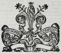 Picture 13 of 13 from Statvti, capitoli, et constitvtioni dell'Ordine de' cavalieri di santo Stefano, fondato & dotato dall'illustr. & eccell. s. Cosimo Medici, duca II. di Fiorenza, e di Siena, riformati dal sereniss. don Ferdinando Medici, terzo gran duca di Toscana, & gran maestro di detto Ordine. Et approuati, & publicati nel Capitolo generale di detto Ordine, l'anno M D XC. Con le facultà, indulti, & priuilegij concessi dalla Santità di Papa Pio IIII. & da N.S. Sisto Papa V. & dal suddetto fondatore. Con la tauola copiosissima delle materie, e capitoli (1595), leaf 212