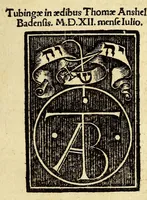 Picture 2 of 2 from Staurostichon hoc est carmen de mysteriis dominicæ crucis nuper in Germaniam delapsis Johannis Francisci Pici Mirandulæ domini [et] concordi[a]e comitis ad Maximilianum August. : Cum Iacobi Spiegel Selestani enarratione ad magnificum [et] clariss. dominum Iacobum Villinger . (1512), leaf 161
