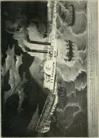 An illustration from Old steamboat days on the Hudson River; tales and reminiscences of the stirring times that followed the introduction of steam navigation (1907)