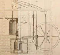 An illustration from The steam engine familiarly explained and illustrated; with an historical sketch of its invention and progressive improvement; its applications to navigation and railways; with plain axioms for railway speculators (1849)