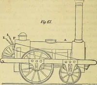 An illustration from The steam engine familiarly explained and illustrated; with an historical sketch of its invention and progressive improvement; its applications to navigation and railways; with plain axioms for railway speculators (1849)