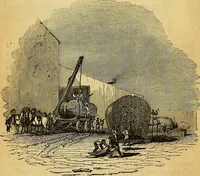 An illustration from Steam and its uses : including the steam engine, the locomotive, and steam navigation (1873)