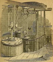 An illustration from Steam and its uses : including the steam engine, the locomotive, and steam navigation (1873)