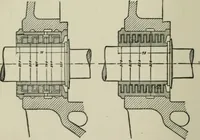 An illustration from Steam turbine engines : their construction, care and operation (1910)