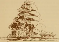 An illustration from Stephen Daye and his successors; the establishment of a printing plant in what was formerly British North America and the development of the art of printing at the University Press, of Cambridge, Massachusetts. 1639-1921 (1921)