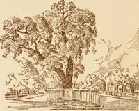 An illustration from Stephen Daye and his successors, the establishment of a printing plant in what was formerly British North America and the development of the art of printing at the University Press of Cambridge, Massachusetts, 1639-1921 (1921)