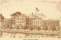 An illustration from Stephen Daye and his successors, the establishment of a printing plant in what was formerly British North America and the development of the art of printing at the University Press of Cambridge, Massachusetts, 1639-1921 (1921)