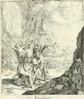Picture 78 of 94 from Sterbensspiegel, das ist, Sonnenklare Vorstellung menschlicher Nichtigkeit durch alle Ständ und Geschlechter : vermitlest 60. dienstlicher Kupferblätteren, lehrzeicher Vberschrifften, und beweglicher zu vier stimmen aussgesetzter Todtengessängen (1650), leaf 134