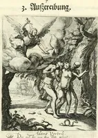 Picture 7 of 94 from Sterbensspiegel, das ist, Sonnenklare Vorstellung menschlicher Nichtigkeit durch alle Ständ und Geschlechter : vermitlest 60. dienstlicher Kupferblätteren, lehrzeicher Vberschrifften, und beweglicher zu vier stimmen aussgesetzter Todtengessängen (1650), leaf 34