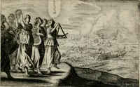 Picture 40 of 83 from Stichtelycke rymen, om te lesen ofte singhen. Onderscheyden in III deelen. Op nieuws over-sien en grootelijckx vermeerdert, oock de noten van druck-fauten ghecorrigeert, en verrijckt met vele copere figuren (1647), leaf 112