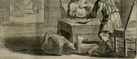 Picture 6 of 83 from Stichtelycke rymen, om te lesen ofte singhen. Onderscheyden in III deelen. Op nieuws over-sien en grootelijckx vermeerdert, oock de noten van druck-fauten ghecorrigeert, en verrijckt met vele copere figuren (1647), leaf 20