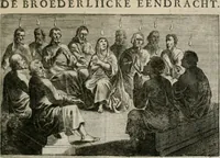 Picture 81 of 83 from Stichtelycke rymen, om te lesen ofte singhen. Onderscheyden in III deelen. Op nieuws over-sien en grootelijckx vermeerdert, oock de noten van druck-fauten ghecorrigeert, en verrijckt met vele copere figuren (1647), leaf 302