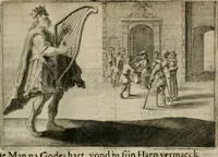 Picture 16 of 83 from Stichtelycke rymen, om te lesen ofte singhen. Onderscheyden in III deelen. Op nieuws over-sien en grootelijckx vermeerdert, oock de noten van druck-fauten ghecorrigeert, en verrijckt met vele copere figuren (1647), leaf 54