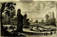 Picture 47 of 87 from Stichtelycke rymen, om te lesen ofte singhen. Onderscheyden in III deelen. Op nieuws over-sien en grootelijckx vermeerdert, oock de noten van druck-fauten ghecorrigeert, en verrijckt met vele copere figuren (1647), leaf 128