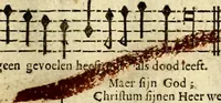 An illustration from Stichtelycke rymen, om te lesen ofte singhen. Onderscheyden in III deelen. Op nieuws over-sien en grootelijckx vermeerdert, oock de noten van druck-fauten ghecorrigeert, en verrijckt met vele copere figuren (1647)