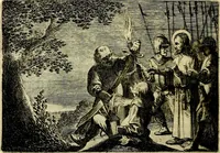 An illustration from Stichtelycke rymen, om te lesen ofte singhen. Onderscheyden in III deelen. Op nieuws over-sien en grootelijckx vermeerdert, oock de noten van druck-fauten ghecorrigeert, en verrijckt met vele copere figuren (1647)