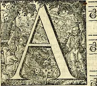 An illustration from Stichtelycke rymen, om te lesen ofte singhen. Onderscheyden in III deelen. Op nieuws over-sien en grootelijckx vermeerdert, oock de noten van druck-fauten ghecorrigeert, en verrijckt met vele copere figuren (1647)