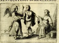 Picture 8 of 87 from Stichtelycke rymen, om te lesen ofte singhen. Onderscheyden in III deelen. Op nieuws over-sien en grootelijckx vermeerdert, oock de noten van druck-fauten ghecorrigeert, en verrijckt met vele copere figuren (1647), leaf 24