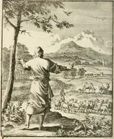 An illustration from Stichtelyke rymen op verscheiden stoffen : waar van ontrent de helft nooit voor-deesen gedrukt zijn : hier in order gestelt in twee deelen (1700)
