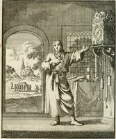 An illustration from Stichtelyke rymen op verscheiden stoffen : waar van ontrent de helft nooit voor-deesen gedrukt zijn : hier in order gestelt in twee deelen (1700)